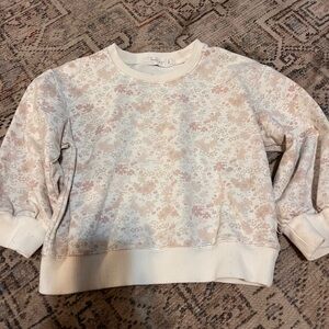 Floral Print Sweatshirt—play